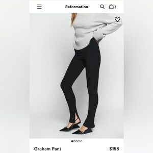 NWOT Reformation Graham Pants